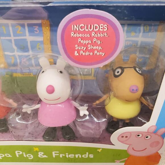 Peppa Pig Rebecca Rabbit Suzy Sheep Pedro Pony Toys NEW - Picture 5 of 9